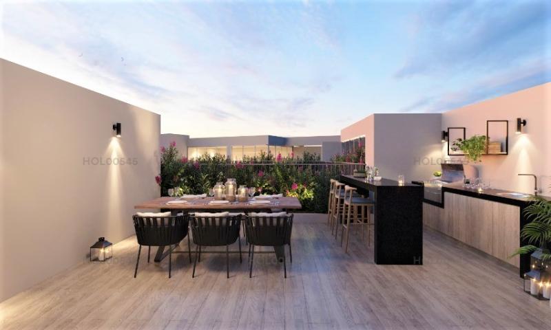 Departamento en Venta en Chacarilla Surco Sala de Estar 2 Dormitorios A.C. 106.20 mt.