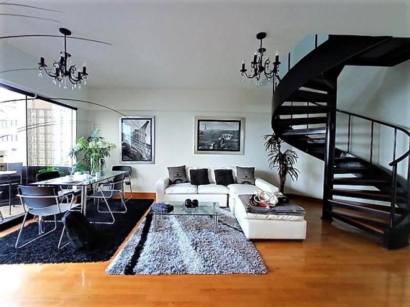 Departamento Dúplex en Alquiler en Miraflores Frente al Mar 2 dormitorios $1,600 A.C. 100